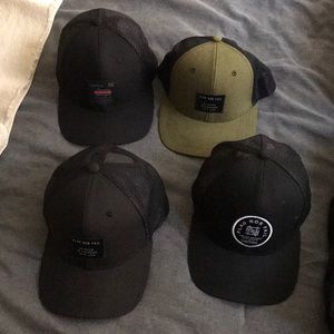Lot of 4 FNF hats